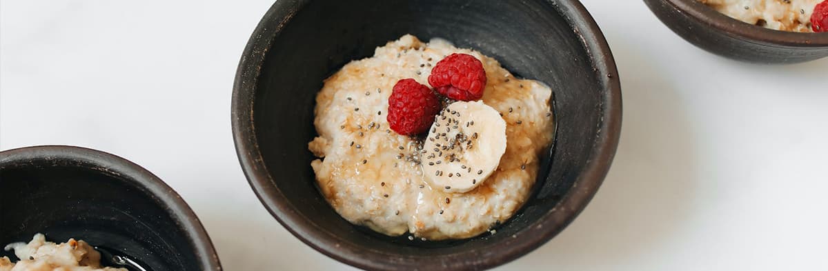 Overnight oats porridge