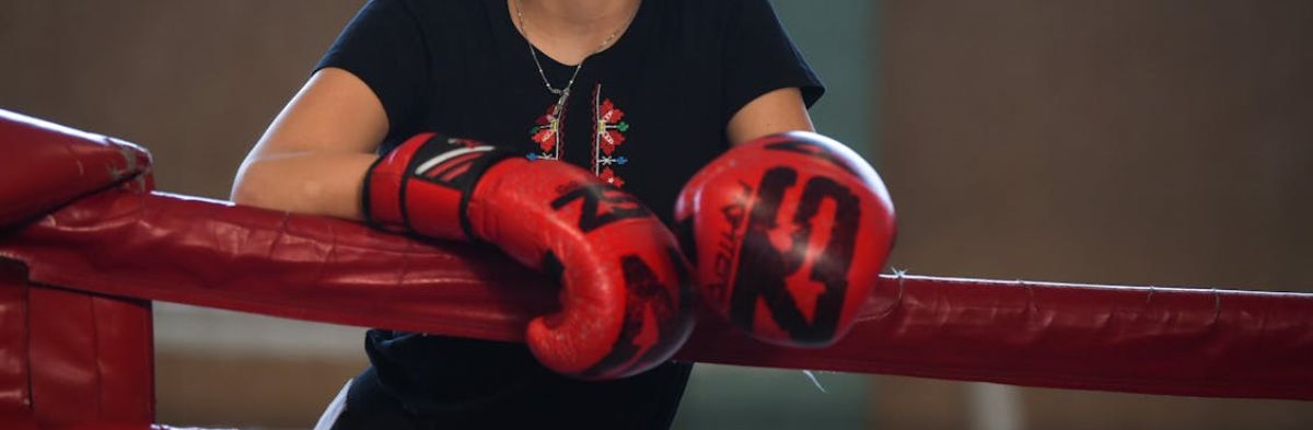 gant de femme pour la boxe
